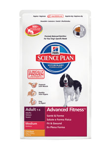 Hill's Science Plan Canine Adult Advanced Fitness Medium with Chicken