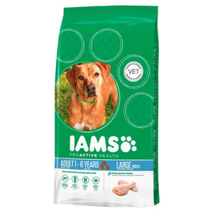 Iams Adult Large Breed Chicken Dry Dog Food - 12kg